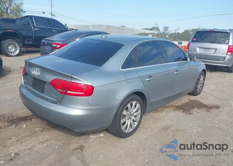 2011 Audi A4 2.0T Premium from USA, damaged, VIN WAUEFAFL8BN046481
